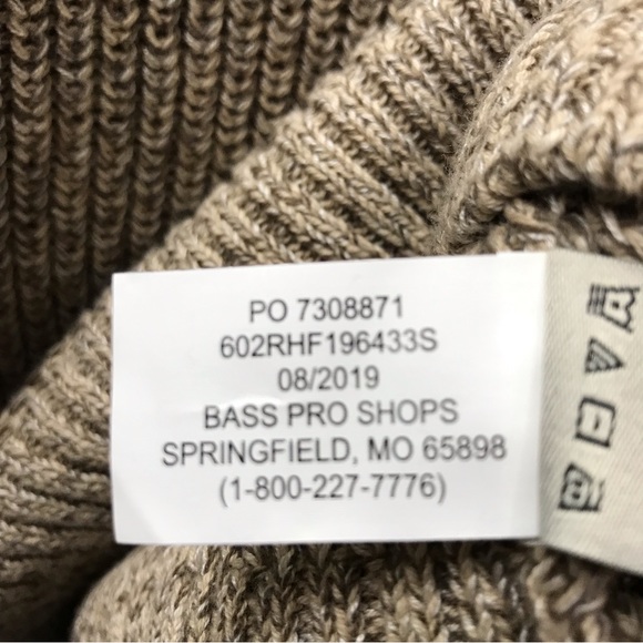 Red Head 1/4 Zip Pullover Knit Sweater XLT XL Tall New Tan - Picture 7 of 9